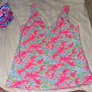 Lilly Pulitzer Lobster Tank Top